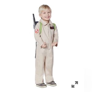 Toddler Ghostbusters Costume with Proton Pack 3T-4T